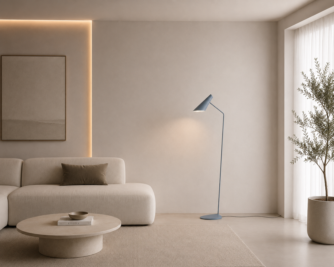 מנורת רצפה I.CONO מבית המותג האירופאי VIBIA – תמונה 2